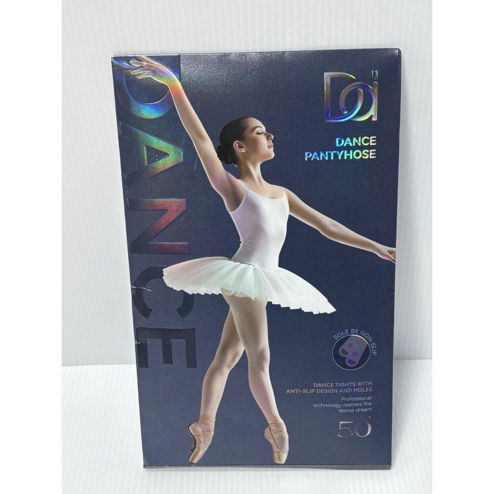 Professional Girls Dance Pantyhose  Size 8-10- Classic Ballet Pink - New